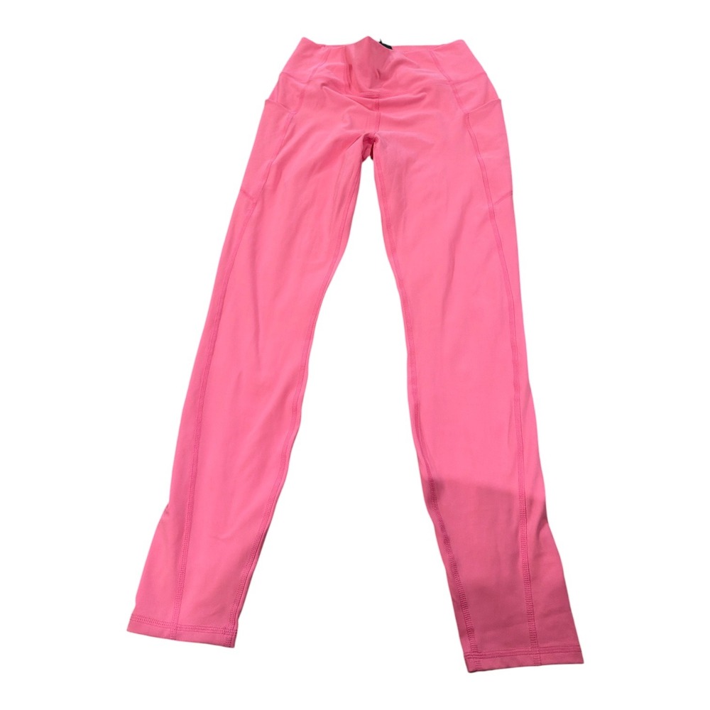 Fabletics PureLuxe Pink High Waisted Pocket Leggings Women Large NWT